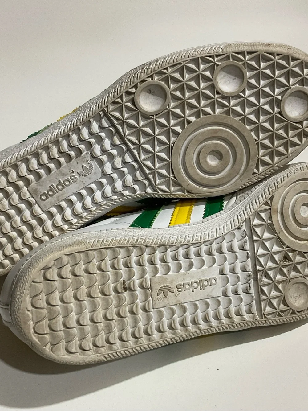 Adidas OG Samba Brazil World Cup Green / Yellow Sneakers Men's US 7